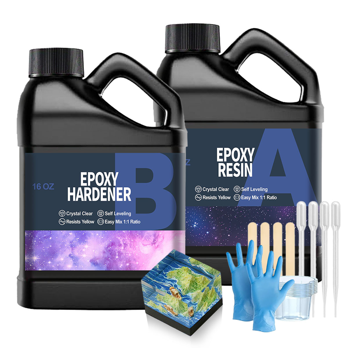 Resin Casting Mold - Kit di Resina Epossidica Trasparente da