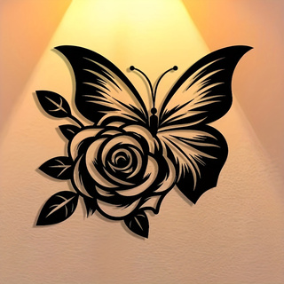 Art Craft Logo Design - 1 arte da parete in metallo