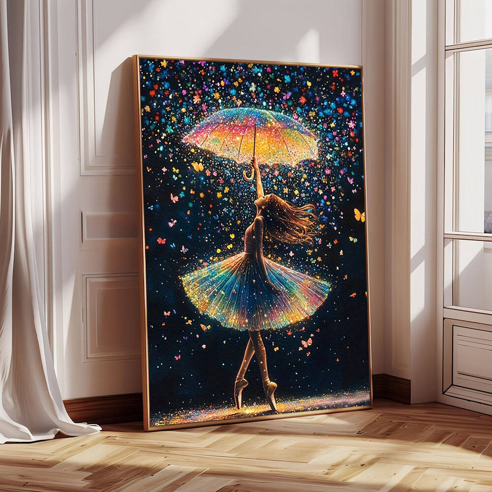 Art Craft Umbrella - EverShine Pittura Diamante 5D Cane Gatto