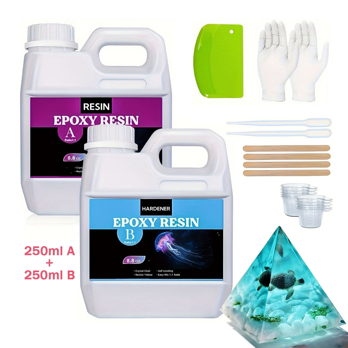 Resin Casting Mold - Kit di resina per colata cristallina