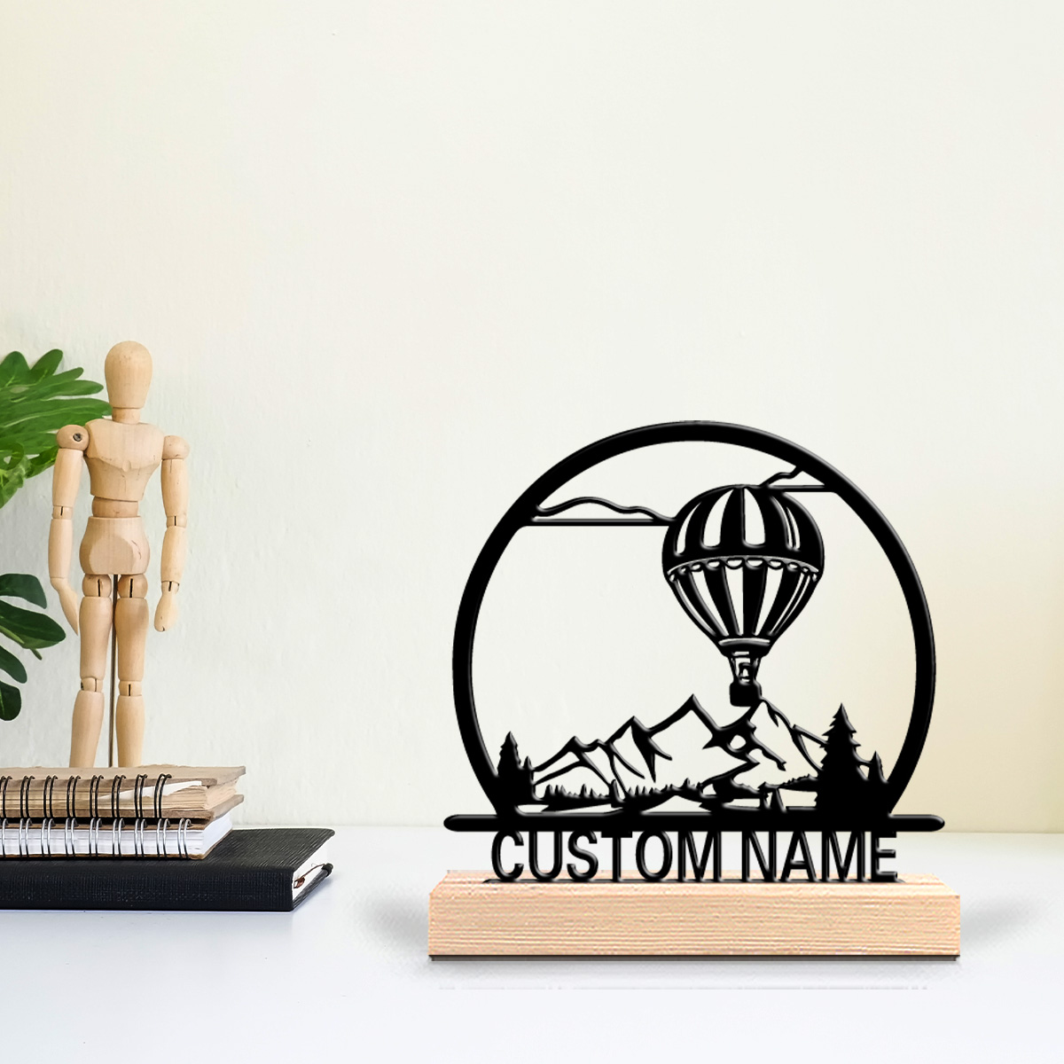 Art Craft Room - 1 pz. Statuetta in latta personalizzabile
