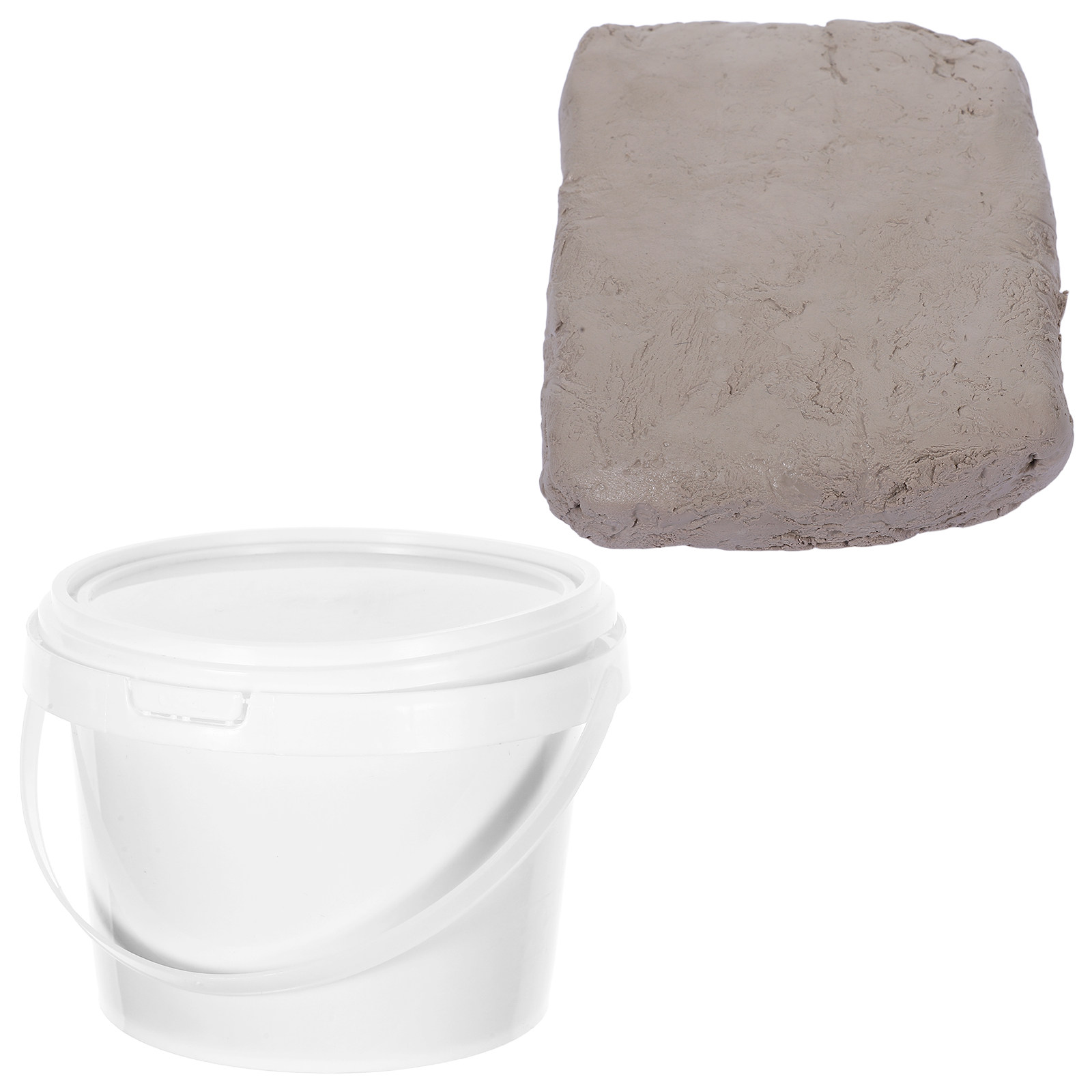 Art Craft Clay - Set di Argilla Bianca ad Asciugatura
