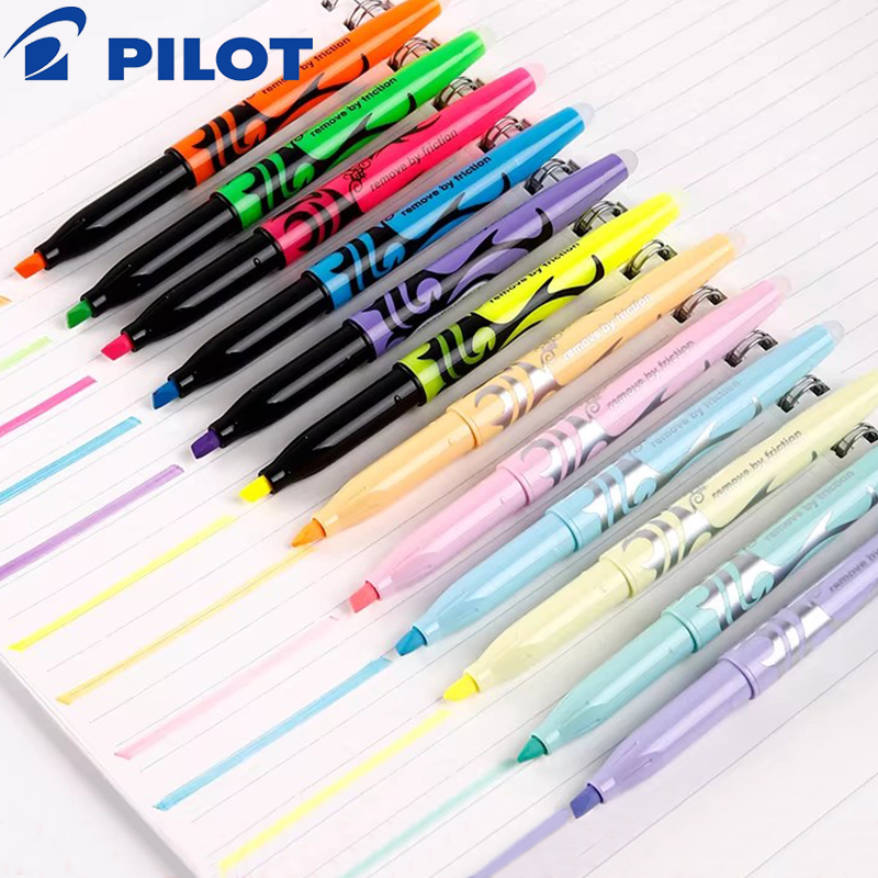 Pilot Pen Frixion - 6/12 Pezzi Pennarelli Evidenziatori Cancellabili Pilot