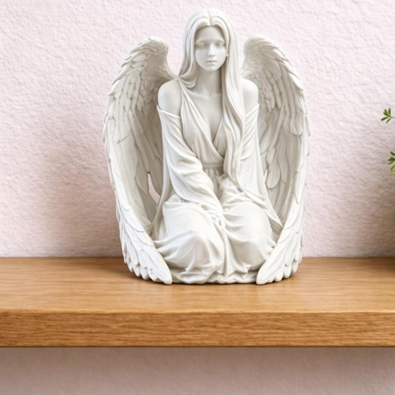 Art Craft Room - Scultura d'Angelo Maschile Stampata in 3D,