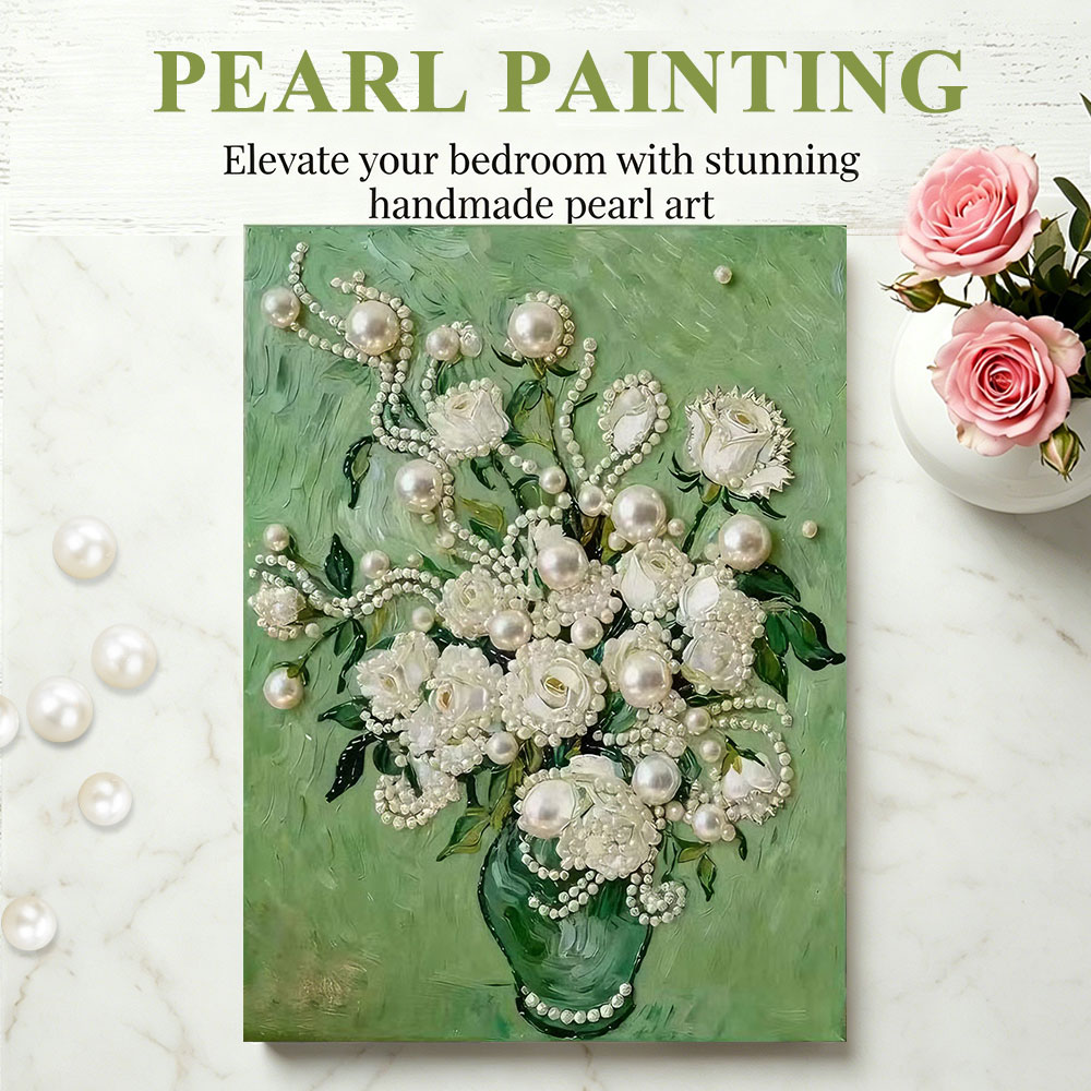 Art Craft Rose - Kit di pittura artistica con perle