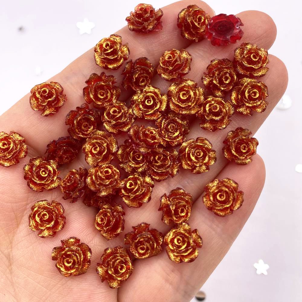 50 Pz 10mm AB Resina Glitter R - Art Craft Rose recensione e prezzo