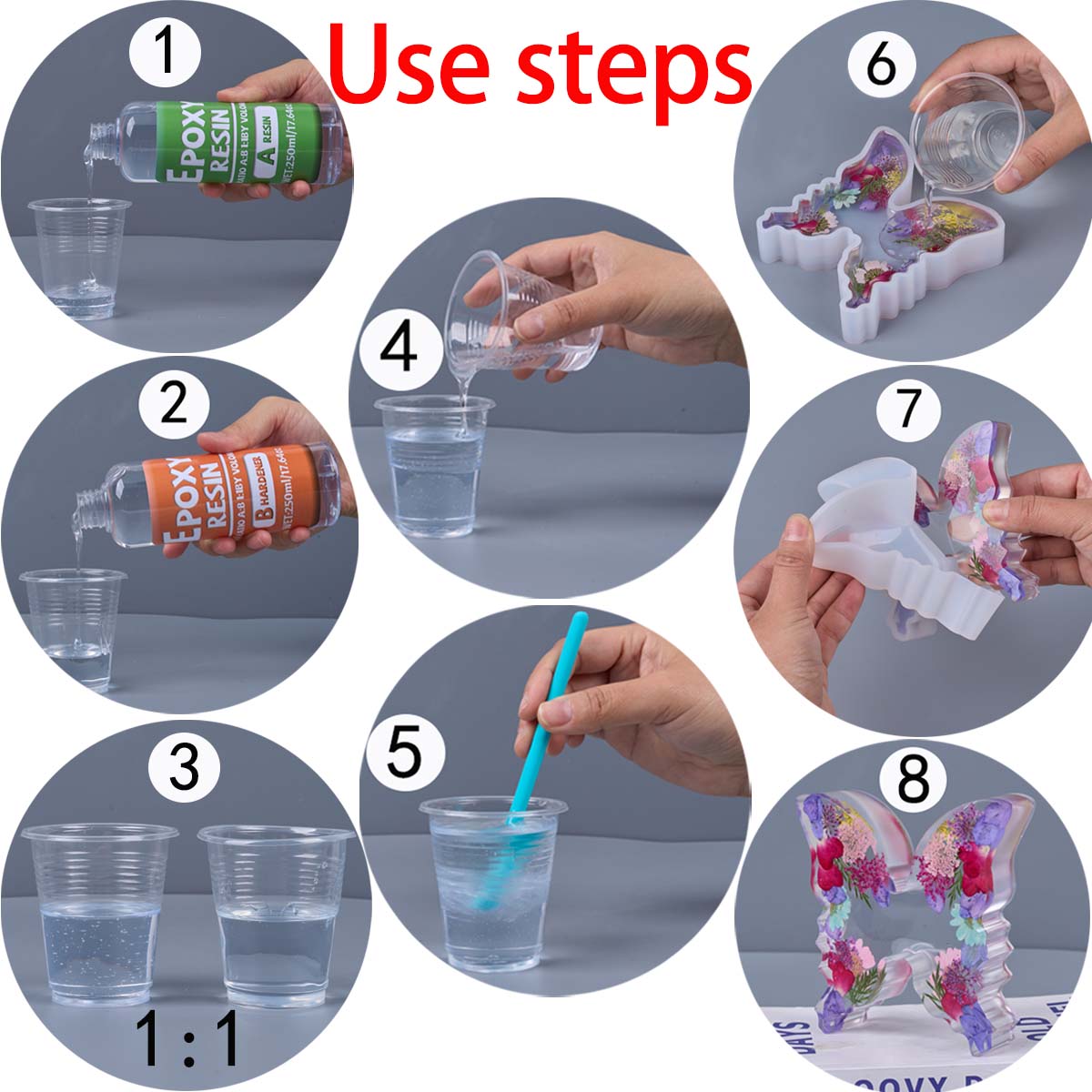 Rapporto 1:1 Kit in resina epo - Resin Casting Mold recensione e prezzo