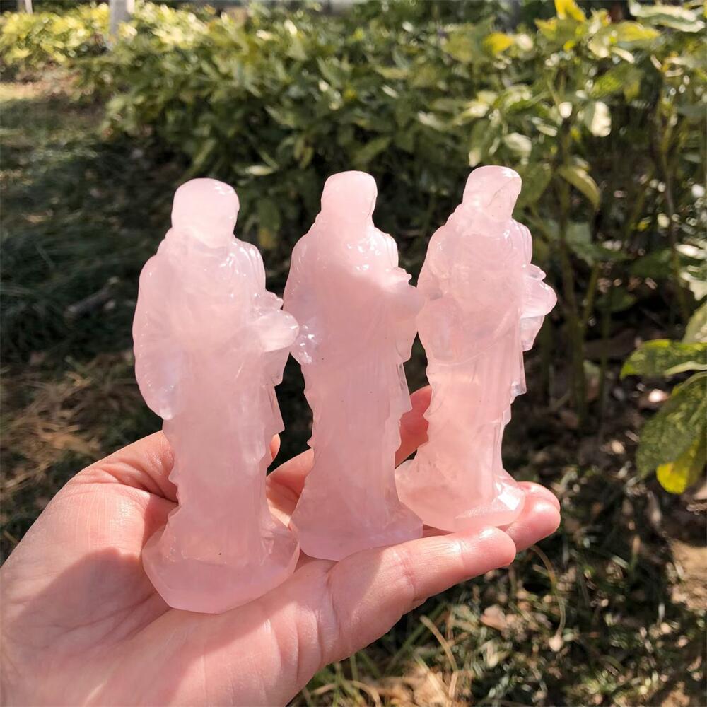 Statua di Gesù in Quarzo Rosa  - Art Craft Rose recensione e prezzo