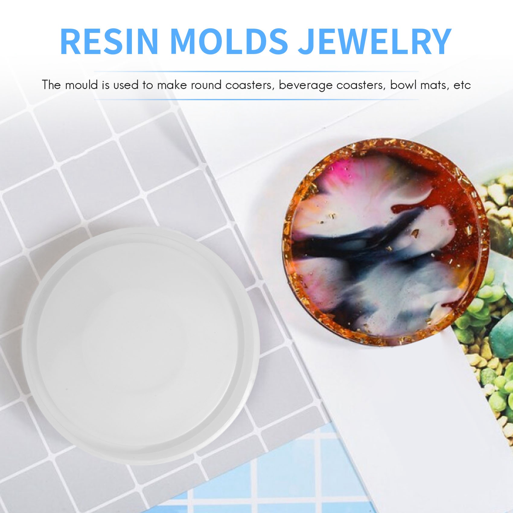 ABQR Confezione da 4 grandi st - Resin Casting Mold recensione e prezzo
