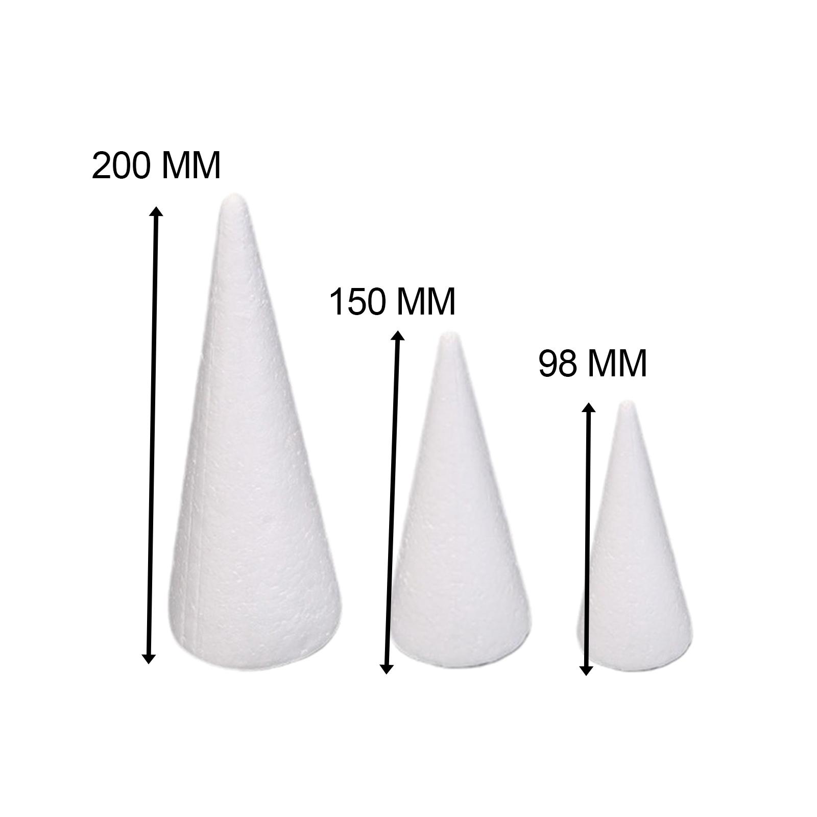 15 Pezzi di Coni in Schiuma Bi - Art Craft Tree recensione e prezzo
