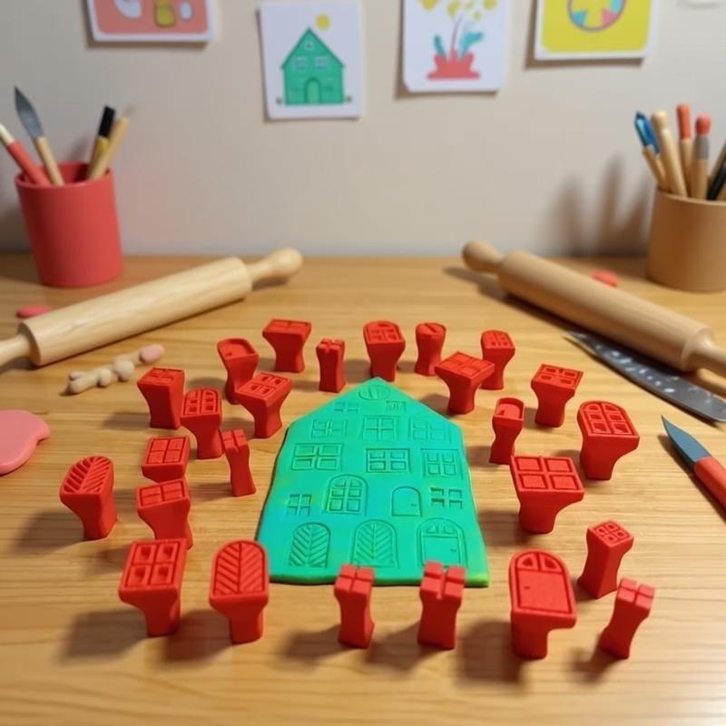 Kit di 25 timbri e modelli in  - Art Craft Clay recensione e prezzo