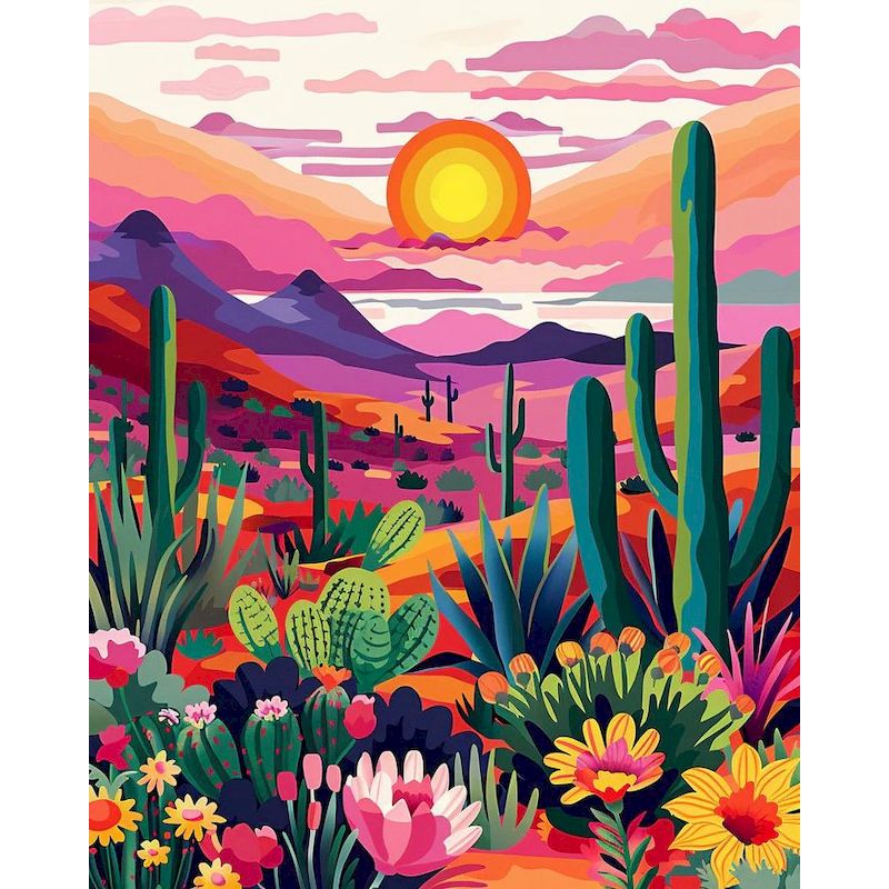 Gatyztory 40x50 cm Pittura Fai - Art And Craft Numbers recensione e prezzo