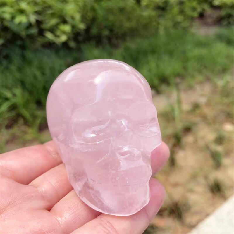 Teschio in Quarzo Rosa Natural - Art Craft Rose recensione e prezzo
