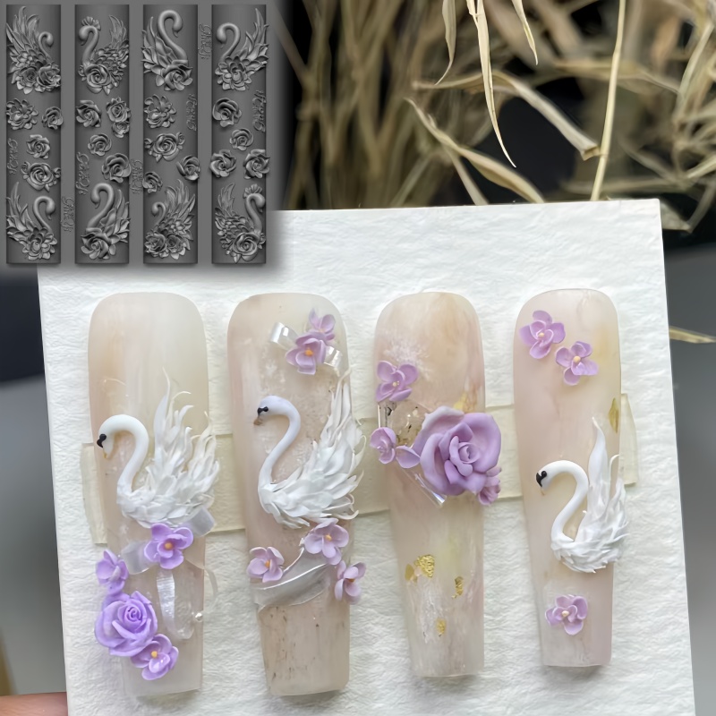 Elegante cigno rosa fiocco fio - Art Craft Rose recensione e prezzo