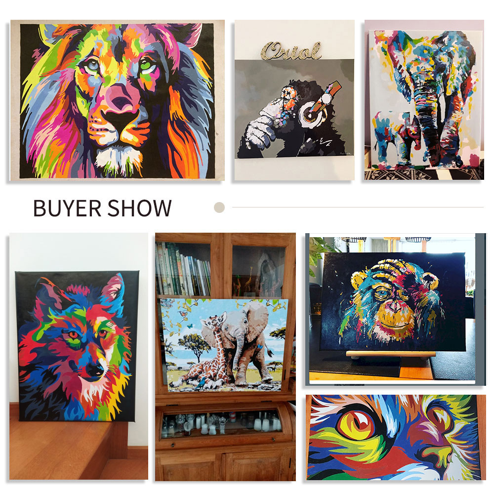 GATYZTORY Onde Pittura con i N - Art And Craft Numbers recensione e prezzo