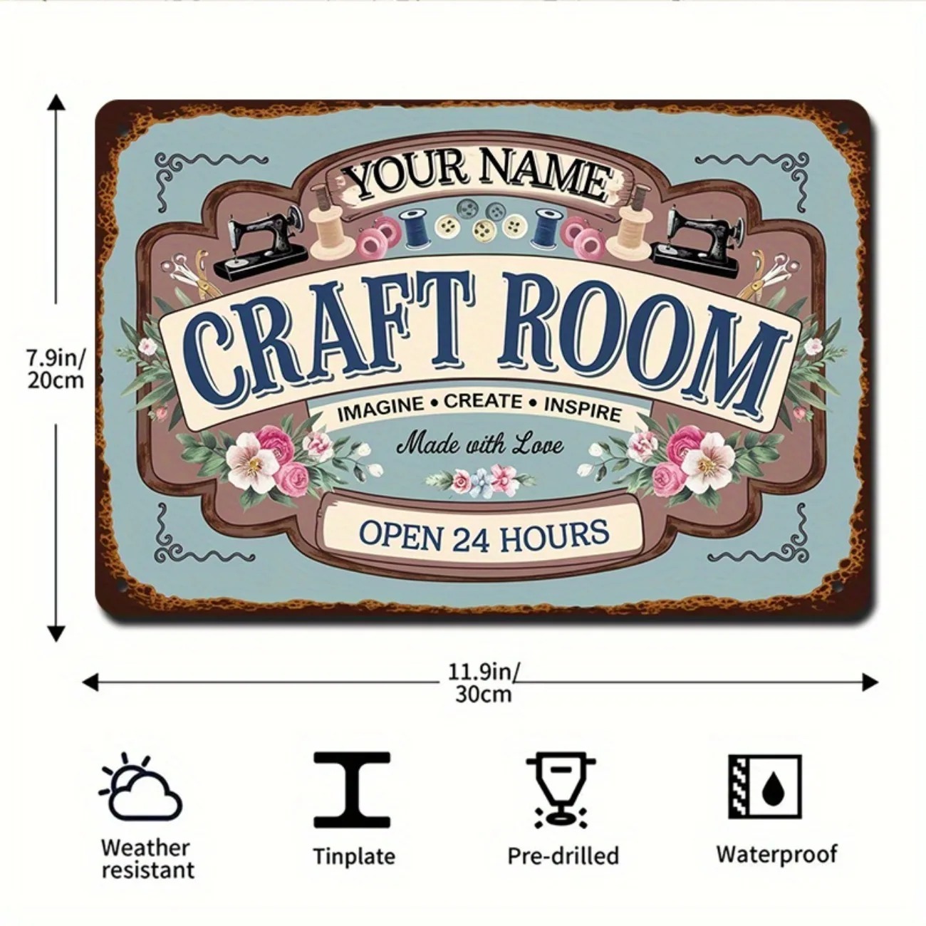 Insegna in Metallo Personalizz - Art Craft Room recensione e prezzo