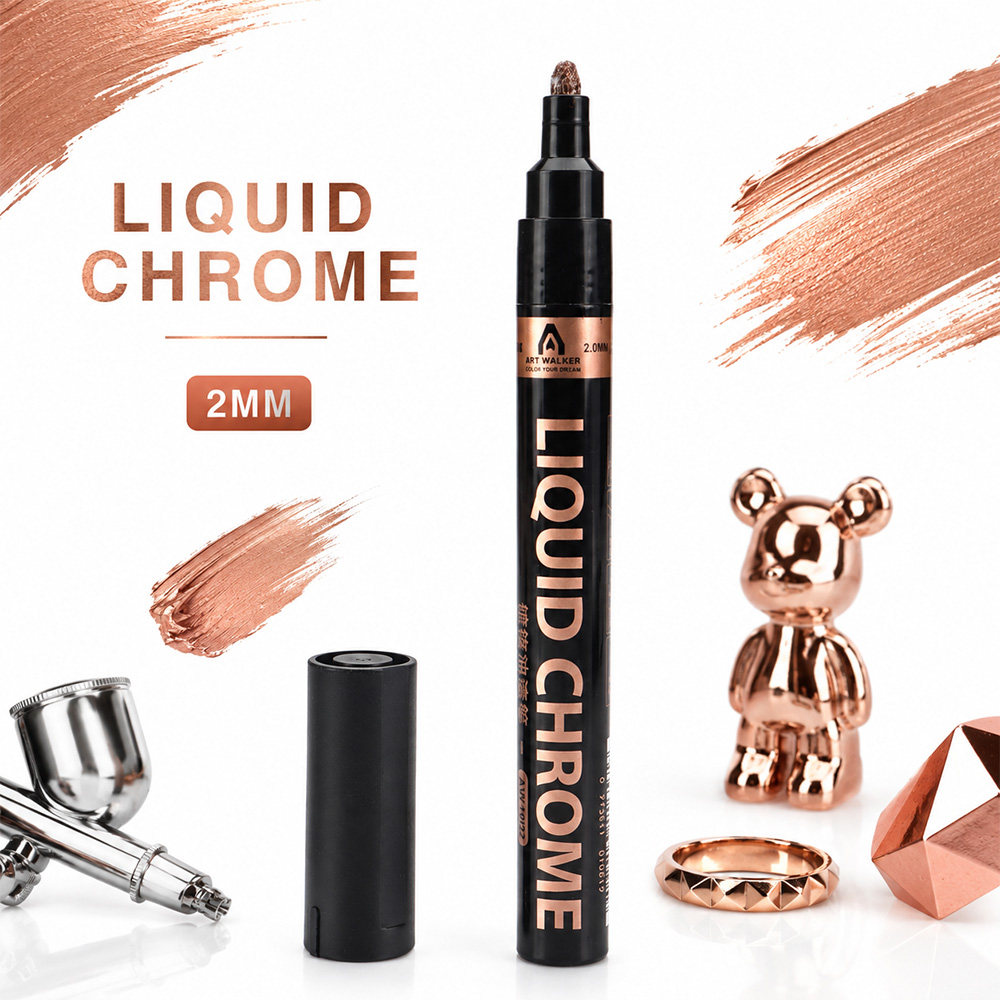 Pennarello Cromato Liquido 2mm - Art Craft Rose recensione e prezzo